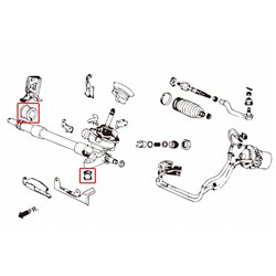 Silentbloc de direction renforcé TPV Honda Civic