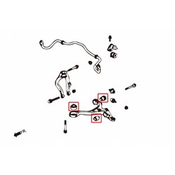 Silentbloc de bras inférieur avant Honda. Odyssey jdm