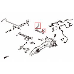 Silentbloc de kit de carrossage arrière Honda