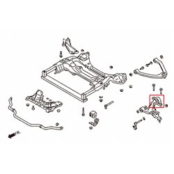 Silentbloc de conformité de bras inférieur avant Infiniti G series, M series, Nissan Skyline, Z-series