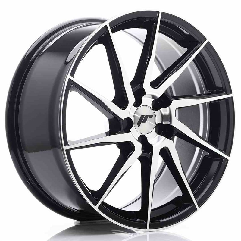 JR Wheels JR36 19x8,5 ET20-50 5H BLANK Gloss Black Machined Face JR Wheels JR36 19x8,5 ET20-50 5H BLANK Gloss Black Machined Face