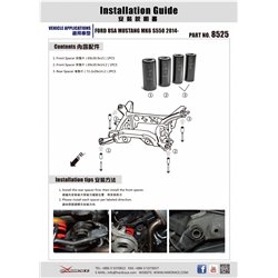 Kit de réglage arrière Ford Mustang
