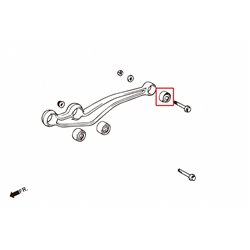 Silentbloc arrière de bras inférieur avant Lexus LX, Toyota Land cruiser