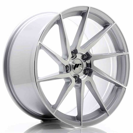 JR Wheels JR36 20x10 ET40 5x112 Silver Brushed Face