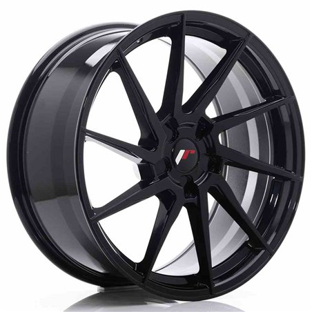 JR Wheels JR36 20x9 ET15-38 5H BLANK Gloss Black