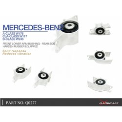 Silentbloc arrière de bras inférieur avant Infiniti Q30, Mercedes-Benz Classe A, Classe B, CLA