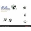 Silentbloc de bras tiré arrière Lexus RX, Toyota Highlander, Sienna