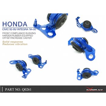 Silentbloc de compliance avant Honda Civic, CRX, Integra