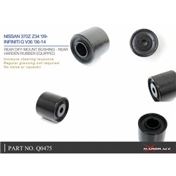 Silentbloc de support de différentiel arrière Infiniti Série G, Nissan Skyline, Série Z