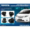 Silentbloc de traverse arrière à essieu de torsion Toyota