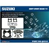Cale arrière de réglage de carrossage et pincement Suzuki Swift