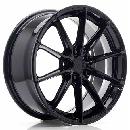 JR Wheels JR37 18x8 ET45 5x112 Glossy Black