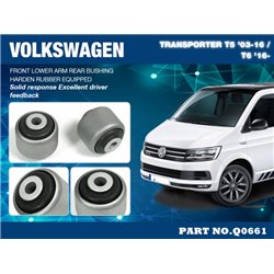 Silentbloc arrière de bras inférieur avant Volkswagen Transporter
