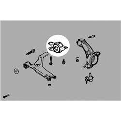 Silentbloc de bras inférieur avant Honda Civic, Accord