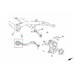 Silentbloc avant de bras inférieur avant BMW Z4, Toyota Supra