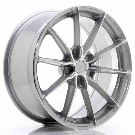 JR Wheels JR37 19x8,5 ET20-45 5H BLANK Silver Machined Face