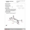 Insert anti-vibration de berceau arrière Volkswagen Tiguan