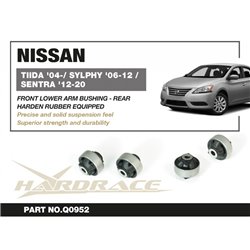 Silentbloc arrière de bras inférieur avant Nissan