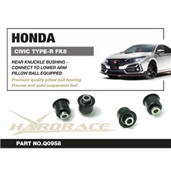 Silentbloc de fusée arrière relié au bras inférieur Honda Civic