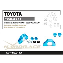 Silentblocs de crémaillère de direction Toyota Townace / Liteace