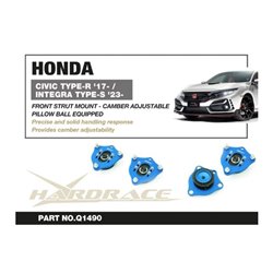Coupelle d'amortisseur avant réglable avec plaque de carrossage Honda Civic