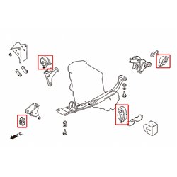 Support moteur Nissan Primera
