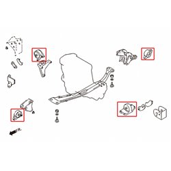 Support moteur Nissan Primera