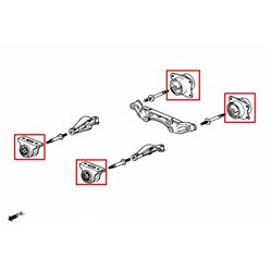 Support de différentiel renforcé Honda S2000