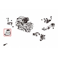 Support moteur renforcé Honda Fit