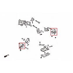Supports moteur avant et arrière renforcés Toyota Corolla / Altis / Auris