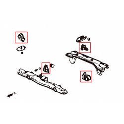 Support moteur renforcé Honda Civic