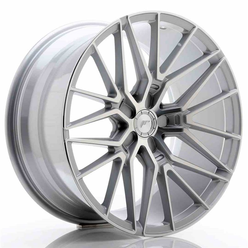 JR Wheels JR38 20x10 ET20-45 5H BLANK Silver Machined Face