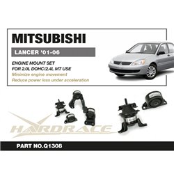 Kit de supports moteur renforcés Mitsubishi Lancer Mirage