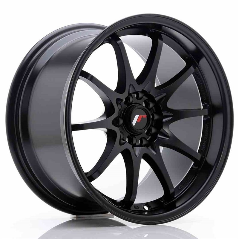 JR Wheels JR5 17x9,5 ET25 5x100/114,3 Matt Black JR Wheels JR5 17x9,5 ET25 5x100/114,3 Matt Black