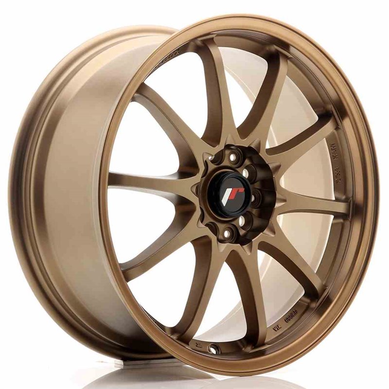 JR Wheels JR5 18x8 ET35 5x100 Dark Anodized Bronze JR Wheels JR5 18x8 ET35 5x100 Dark Anodized Bronze