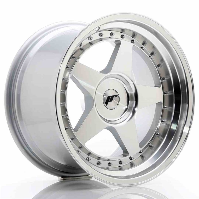 JR Wheels JR6 18x10,5 ET0-25 BLANK Silver Machined Face JR Wheels JR6 18x10,5 ET0-25 BLANK Silver Machined Face