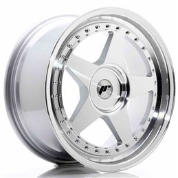 JR Wheels JR6 18x8,5 ET20-40 BLANK Silver Machined Face