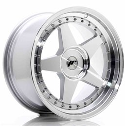 JR Wheels JR6 18x9,5 ET20-40 BLANK Silver Machined Face