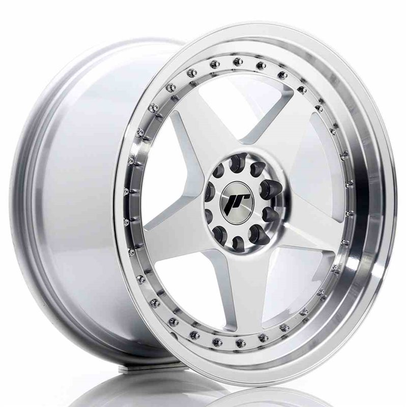 JR Wheels JR6 18x9,5 ET35 5x100/120 Silver Machined Face JR Wheels JR6 18x9,5 ET35 5x100/120 Silver Machined Face