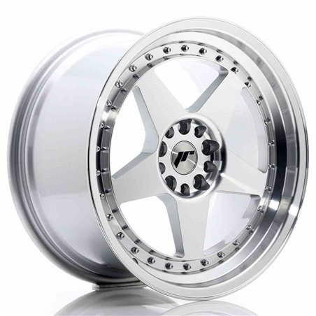 JR Wheels JR6 18x9,5 ET35 5x100/120 Silver Machined Face