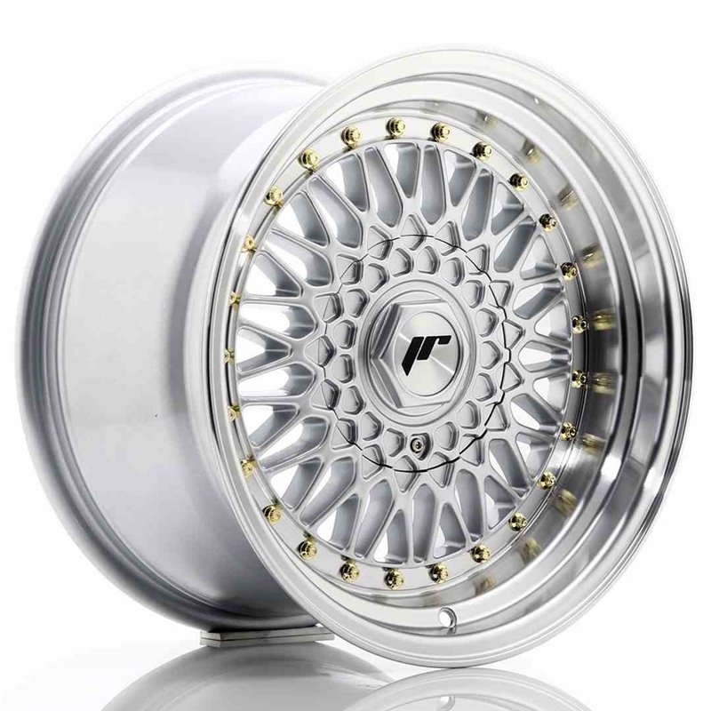 JR Wheels JR9 16x9 ET20 BLANK Silver w/Machined Lip JR Wheels JR9 16x9 ET20 BLANK Silver w/Machined Lip