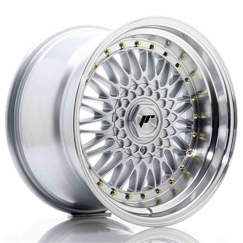 JR Wheels JR9 17x10 ET20 5x112/120 Silver w/Machined Lip