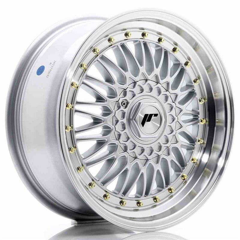 JR Wheels JR9 17x7,5 ET35 4x100/114 Silver w/Machined Lip