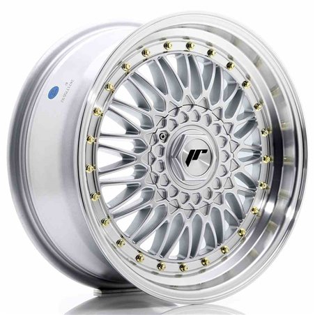 JR Wheels JR9 17x7,5 ET35 5x108/112 Silver w/Machined Lip