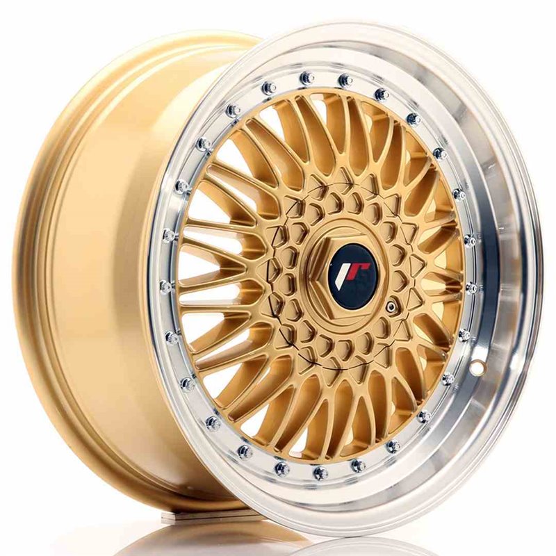 JR Wheels JR9 17x7,5 ET35 5x112/120 Gold w/Machined Lip JR Wheels JR9 17x7,5 ET35 5x112/120 Gold w/Machined Lip