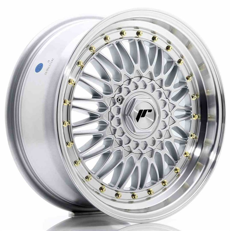 JR Wheels JR9 17x7,5 ET35 5x112/120 Silver w/Machined Lip