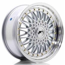 JR Wheels JR9 17x7,5 ET35 BLANK Silver w/Machined Lip