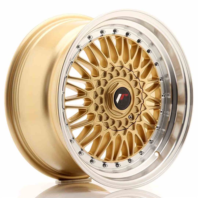 JR Wheels JR9 17x8,5 ET35 5x100/114 Gold w/Machined Lip JR Wheels JR9 17x8,5 ET35 5x100/114 Gold w/Machined Lip