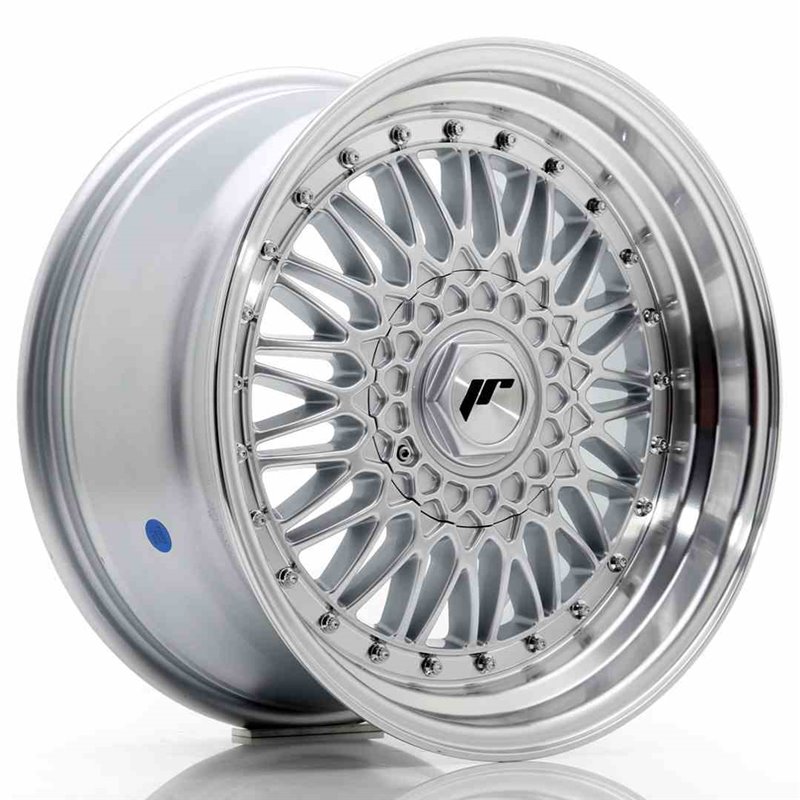 JR Wheels JR9 17x8,5 ET35 5x112/120 Silver w/Machined Lip+Silver Rivets JR Wheels JR9 17x8,5 ET35 5x112/120 Silver w/Machined Lip+Silver Rivets