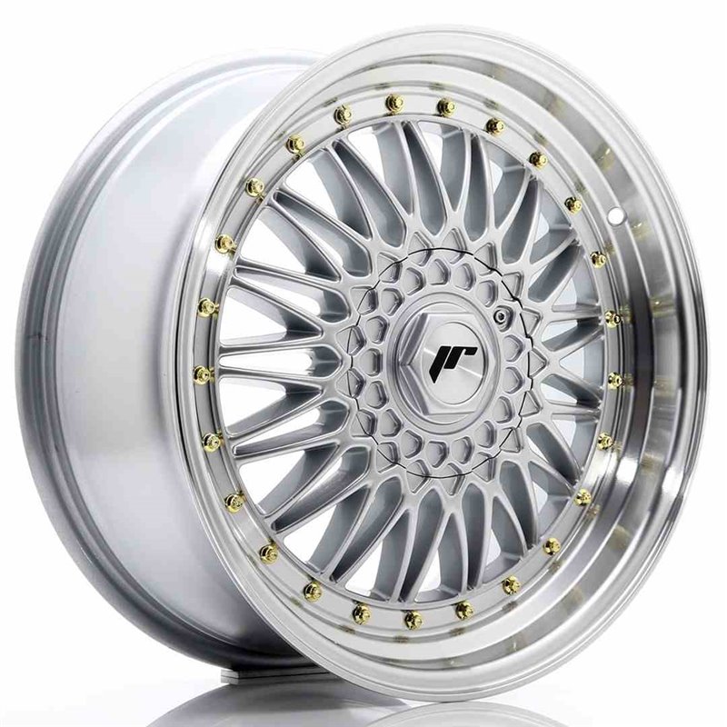 JR Wheels JR9 18x8 ET35 5x100/120 Silver w/Machined Lip JR Wheels JR9 18x8 ET35 5x100/120 Silver w/Machined Lip